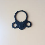 AR15 Dual loop Sling mount Adapter End Plate Mount for Ar 15 Stock Buffer Tube Sling Swivel
